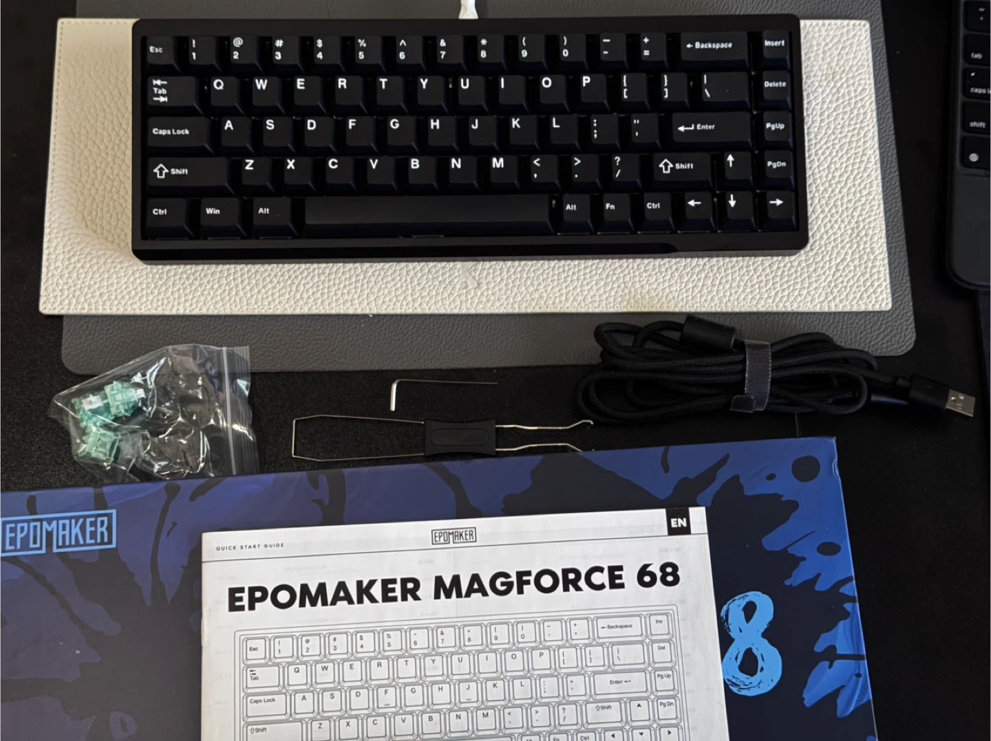 EPOMAKER Magforce 68 Gaming keyboard - Black - photo 3