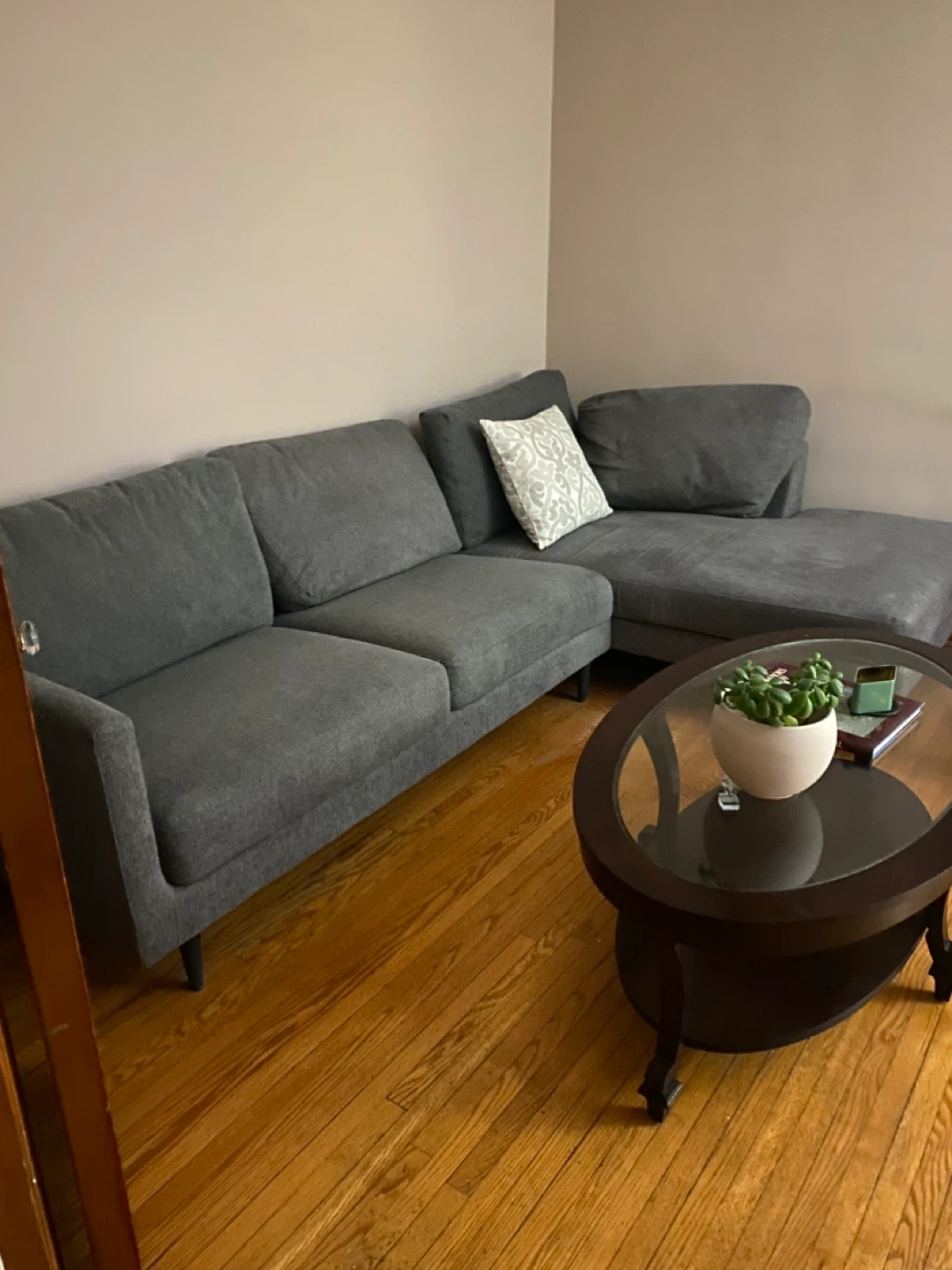 Grey Sectional Sofa - photo 3