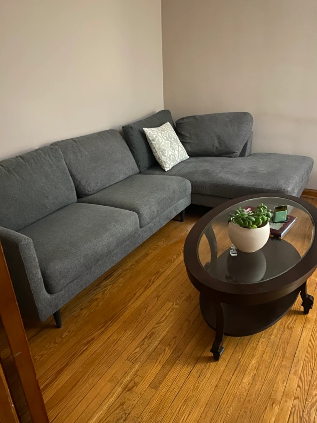 Grey Sectional Sofa - photo 2