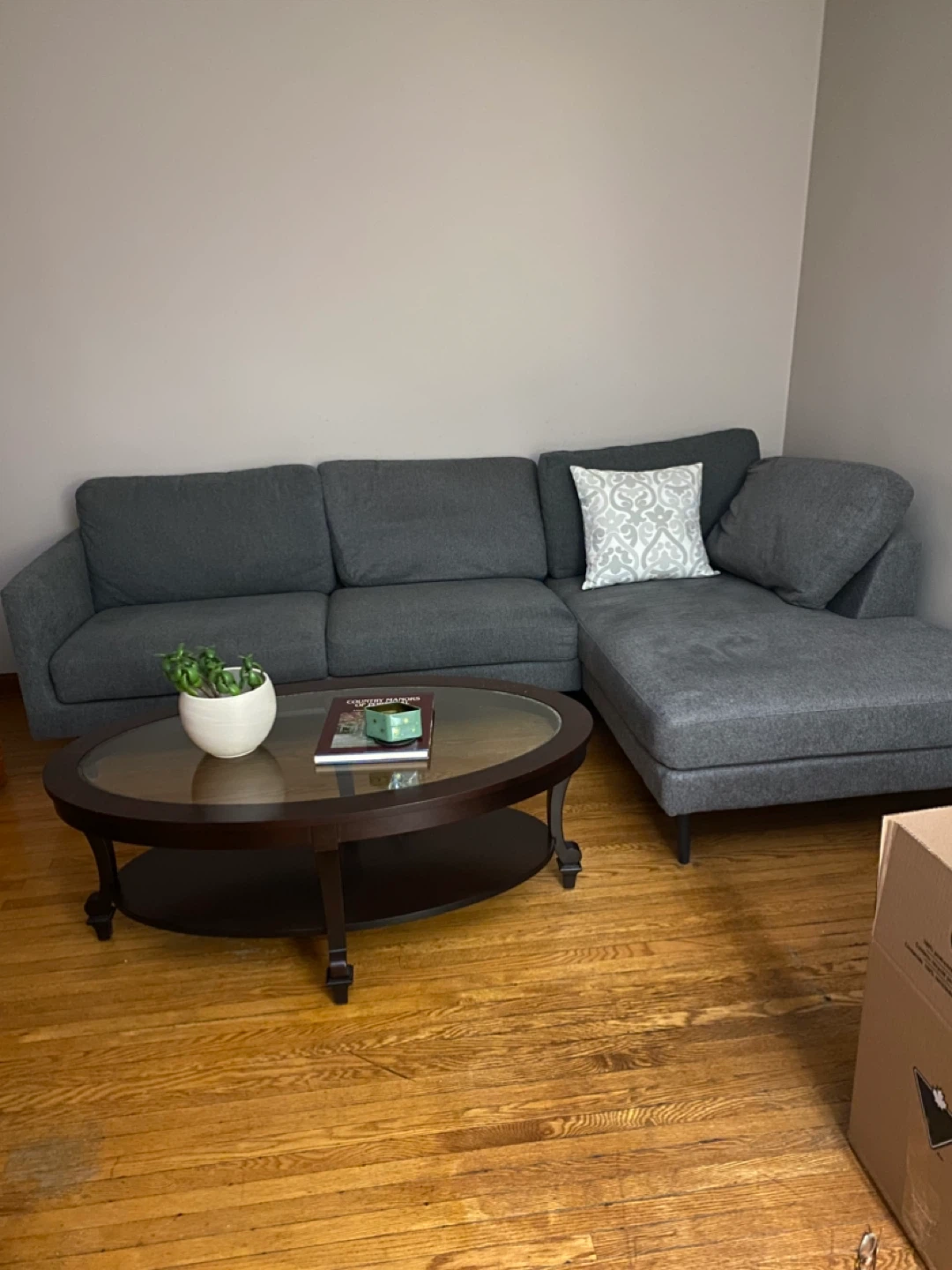 Grey Sectional Sofa