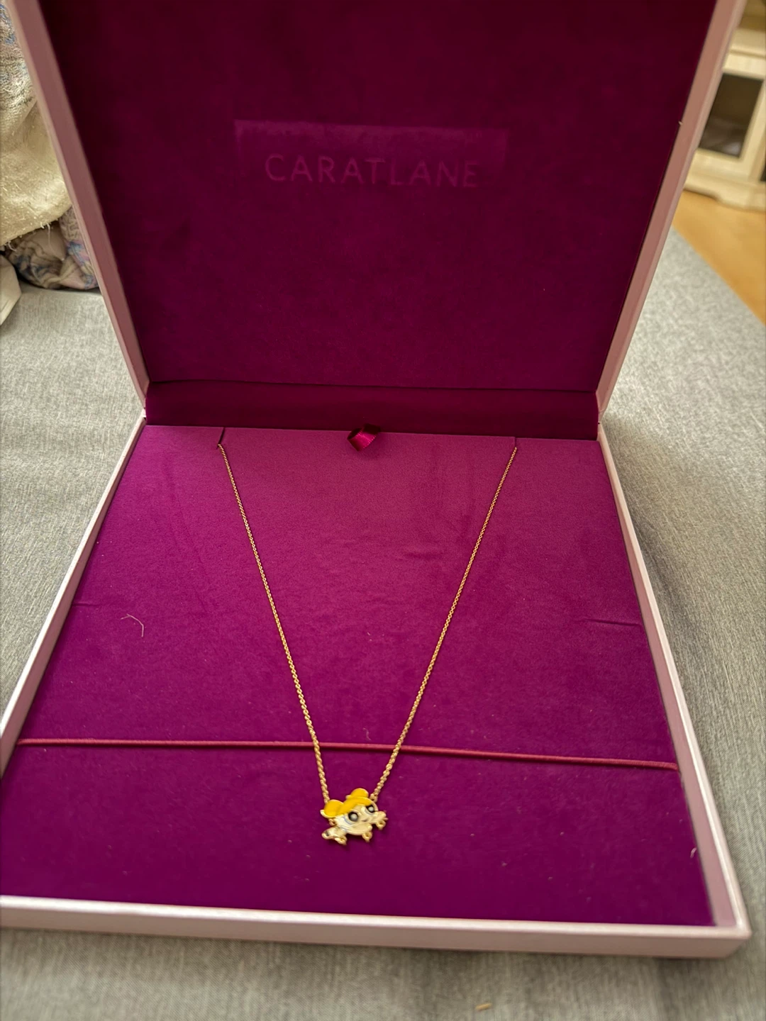 Caratlane Gold Necklace with Charm - photo 2