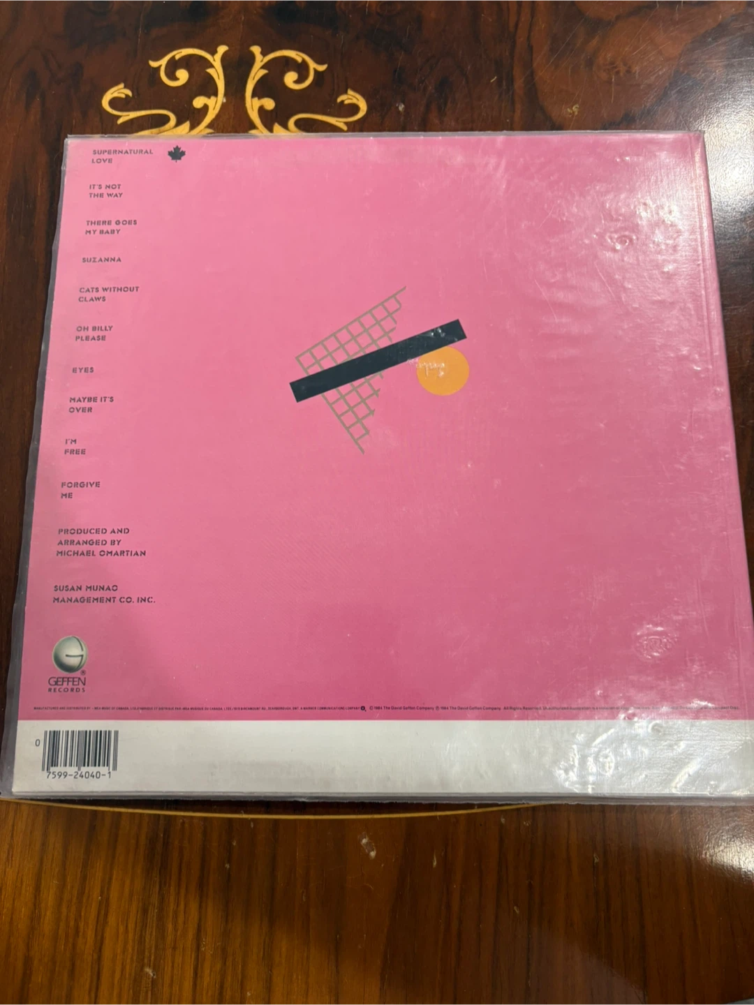 Donna Summer Cats Without Claws Vinyl LP Record - photo 2