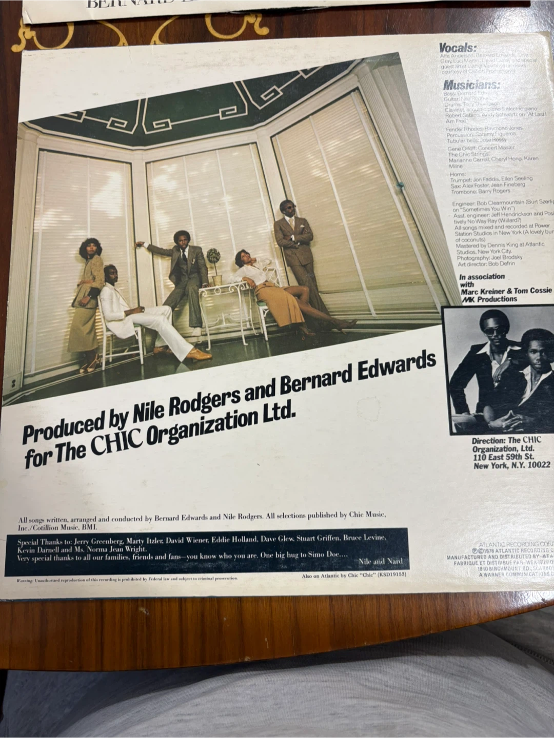 Chic C'est Chic Vinyl Record - photo 2