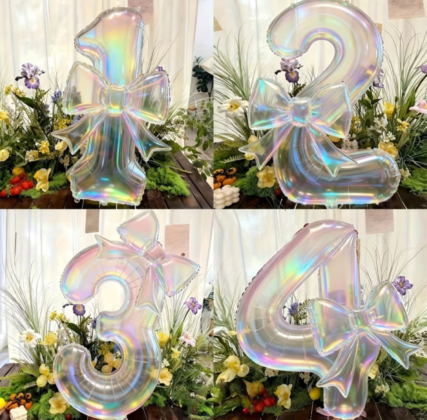 NEW 40-inch transparent number balloon kit