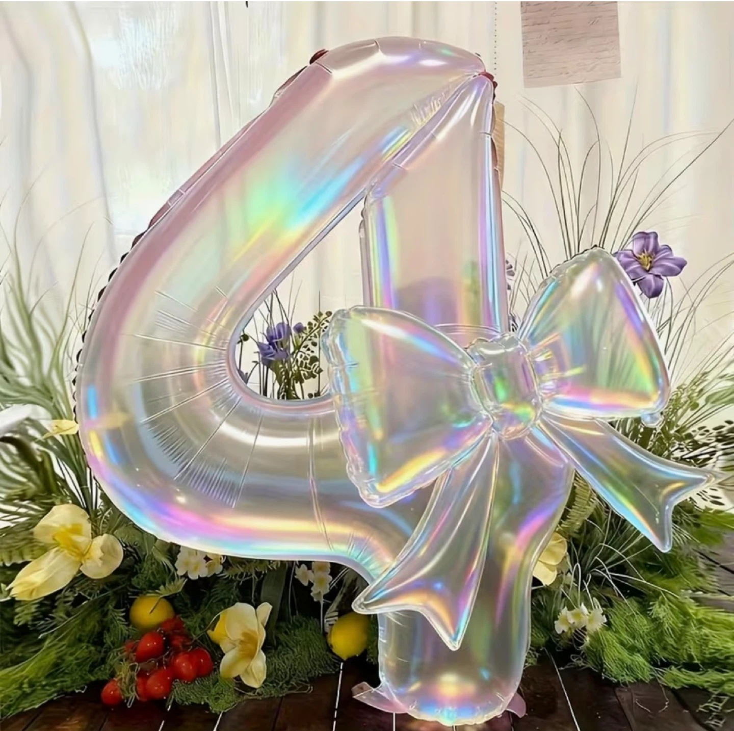 NEW 40-inch transparent number balloon kit - photo 2