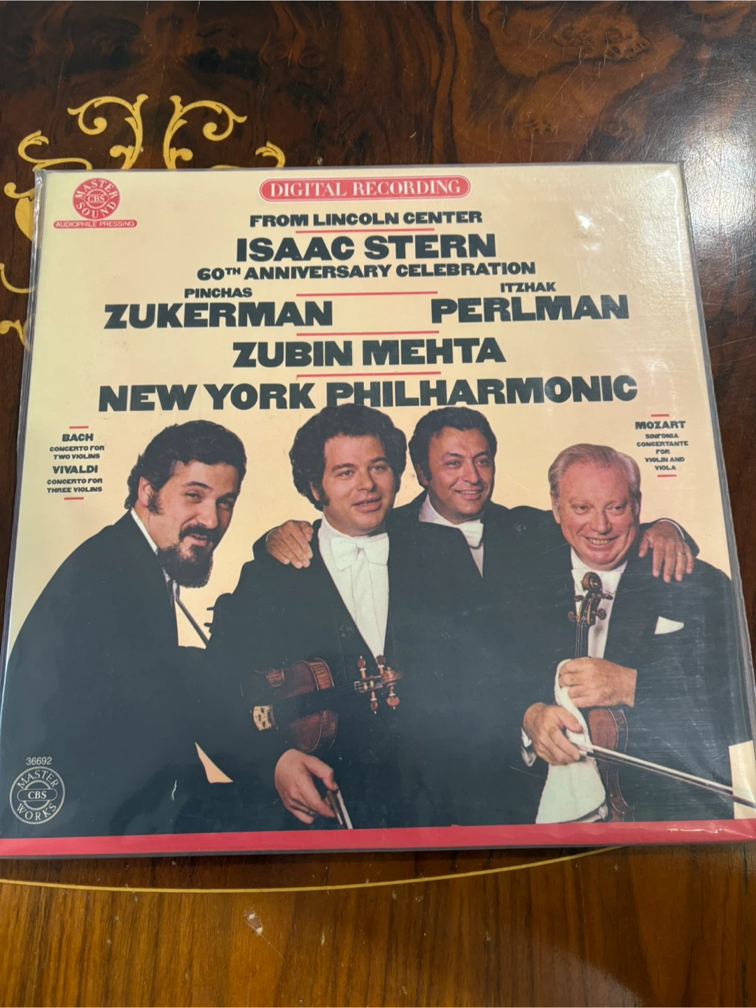 Rare Factory Sealed CBS 60th Anniversary -Isaac Stern