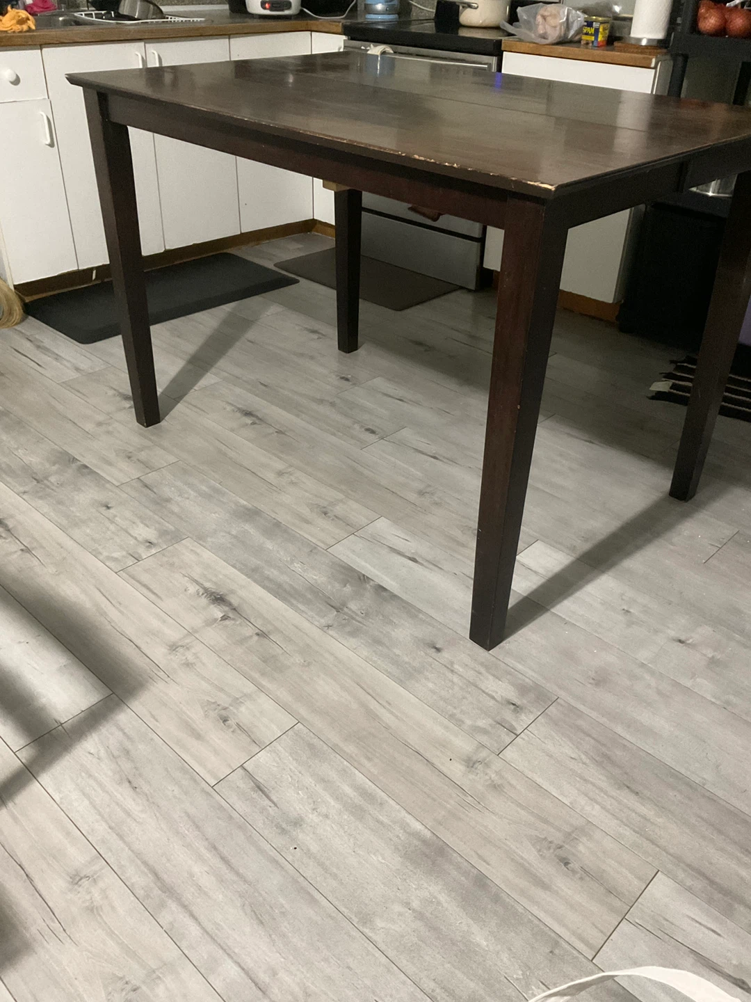 Dark Wood Dining Table - photo 4