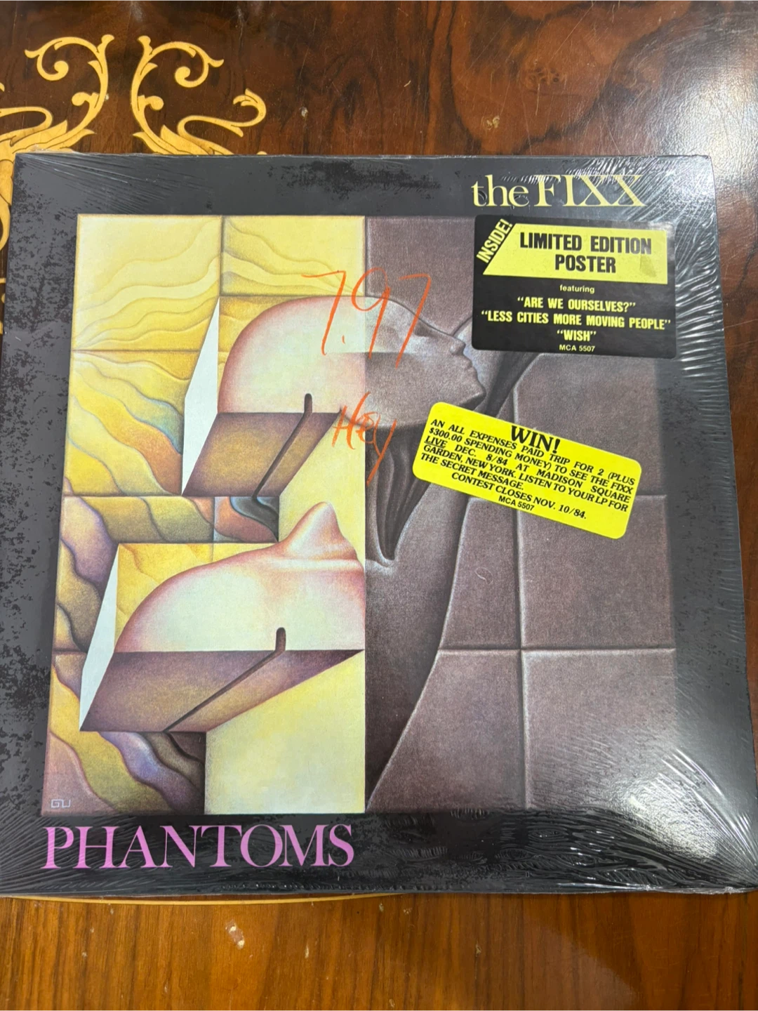 Rare Factory Sealed 194 The Fixx Phantoms Vinyl LP MCA 5507