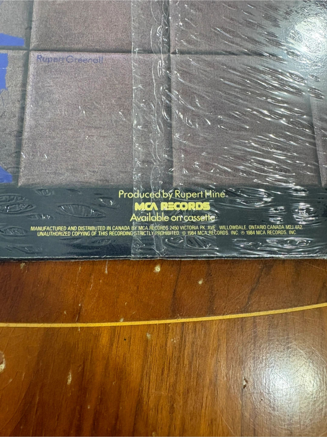 Rare Factory Sealed 194 The Fixx Phantoms Vinyl LP MCA 5507 - photo 5