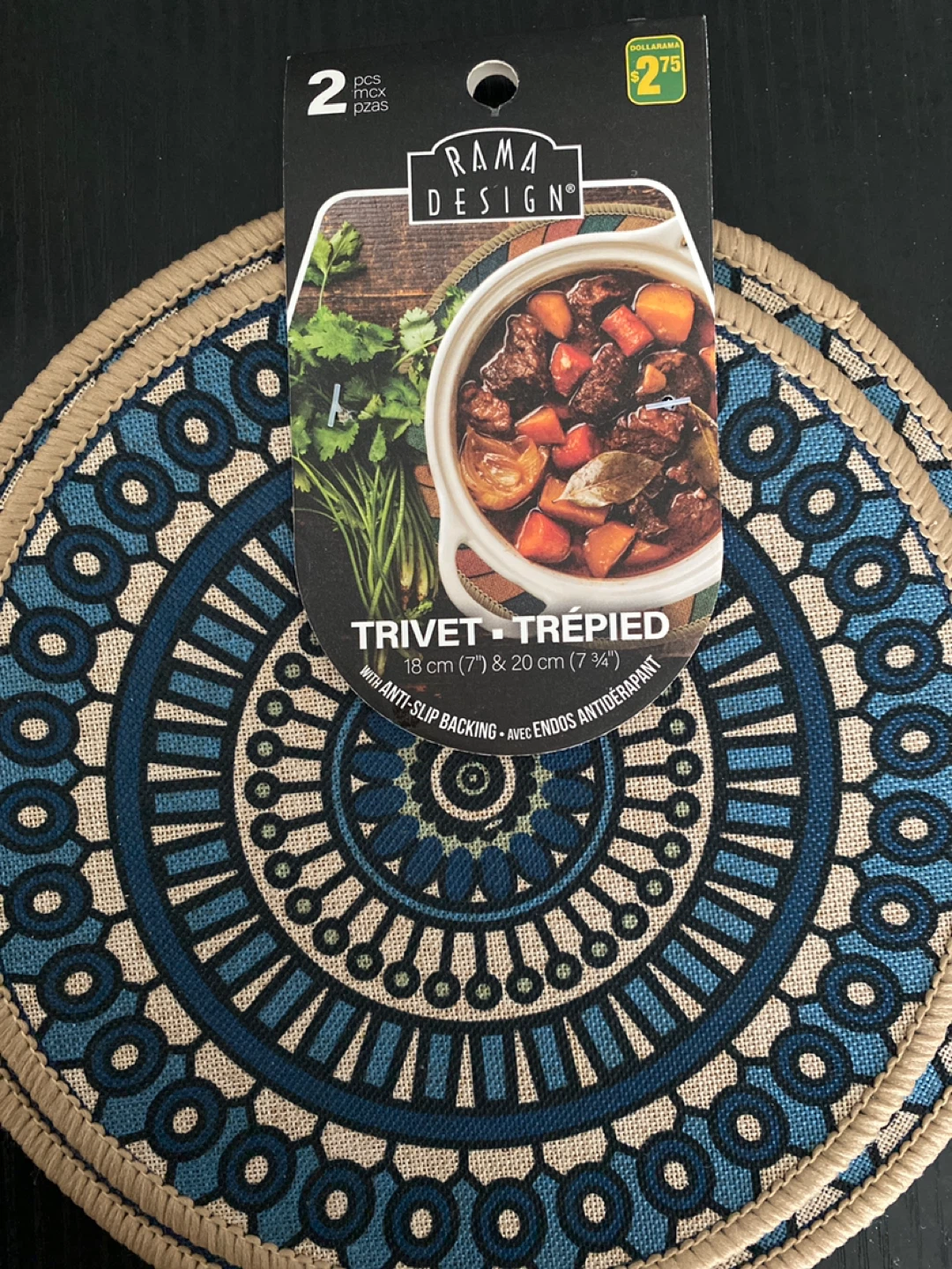 Rama Design Trivets (2 pcs)