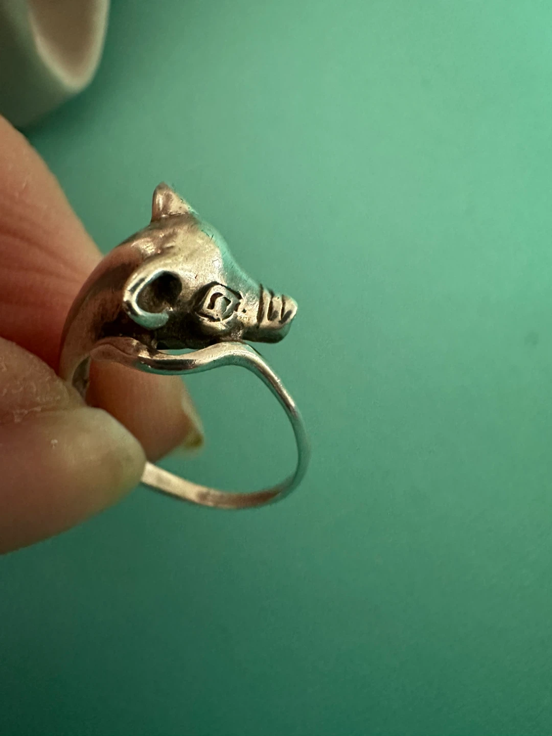 Sterling Silver Animal Ring size.6 - photo 5