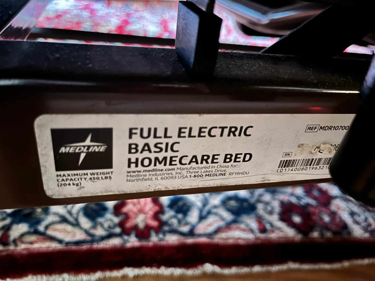 Medline Full Electric Basic Homecare Bed - photo 3