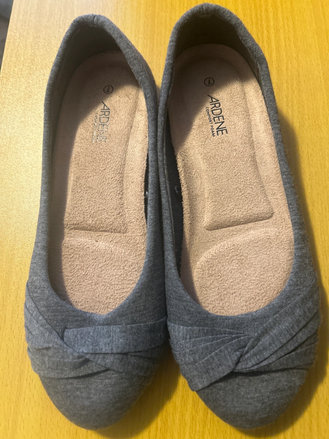 Ardene Grey Ballet Flats Size 7 - photo 2