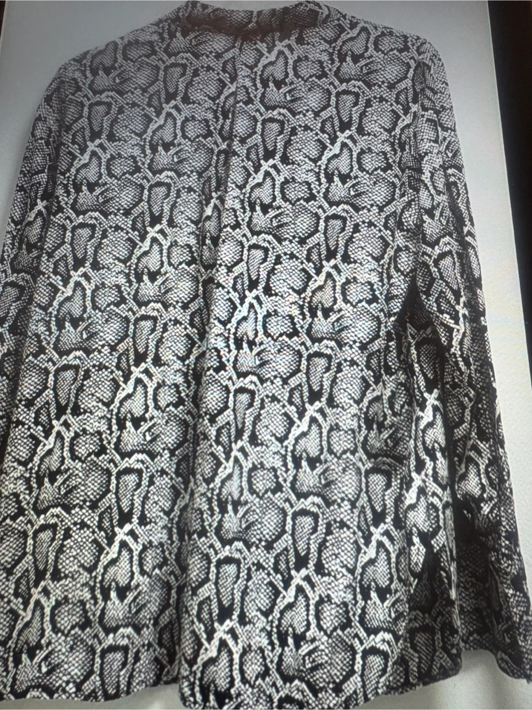 Chemise à imprimé serpent Olsen taille S-M/8 - photo 2