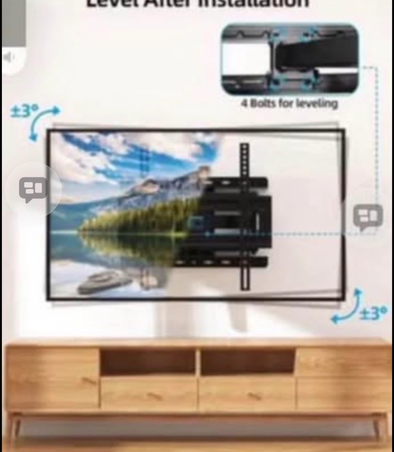 TV Wall Mount - 27”x70” - photo 4