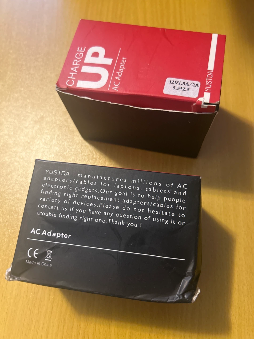 YUSTDA 12V 1.5A AC Adapter - photo 3