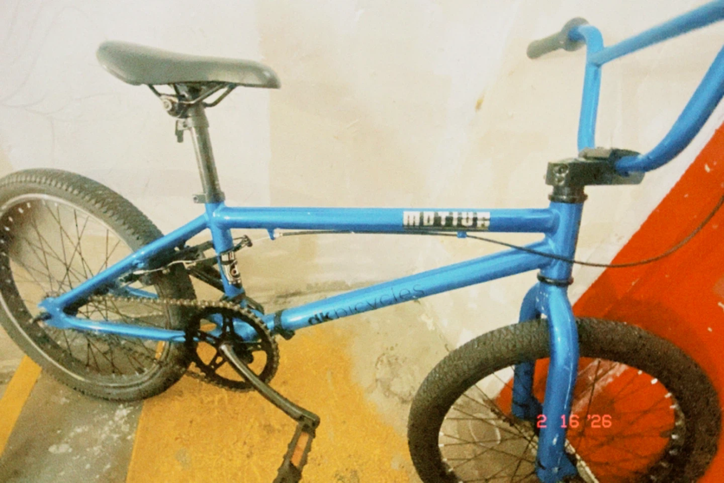 DK Bicycles Motion BMX Bike Blue