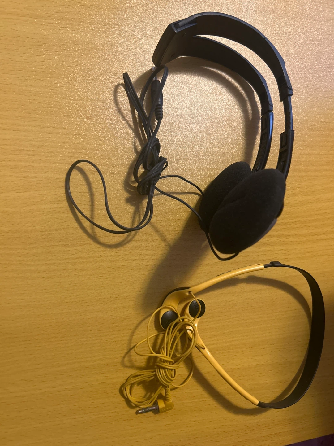 Two Pairs of Headphones