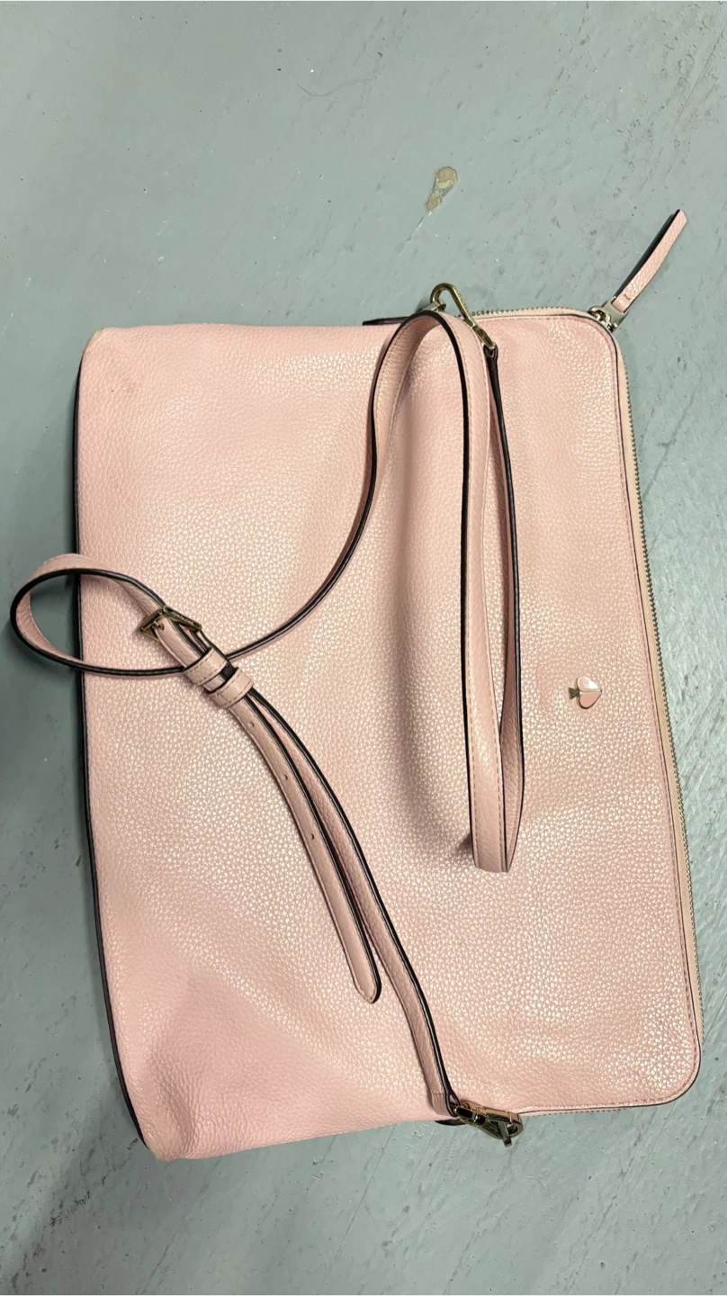 Kate Spade Pink Leather Clutch/Pouch