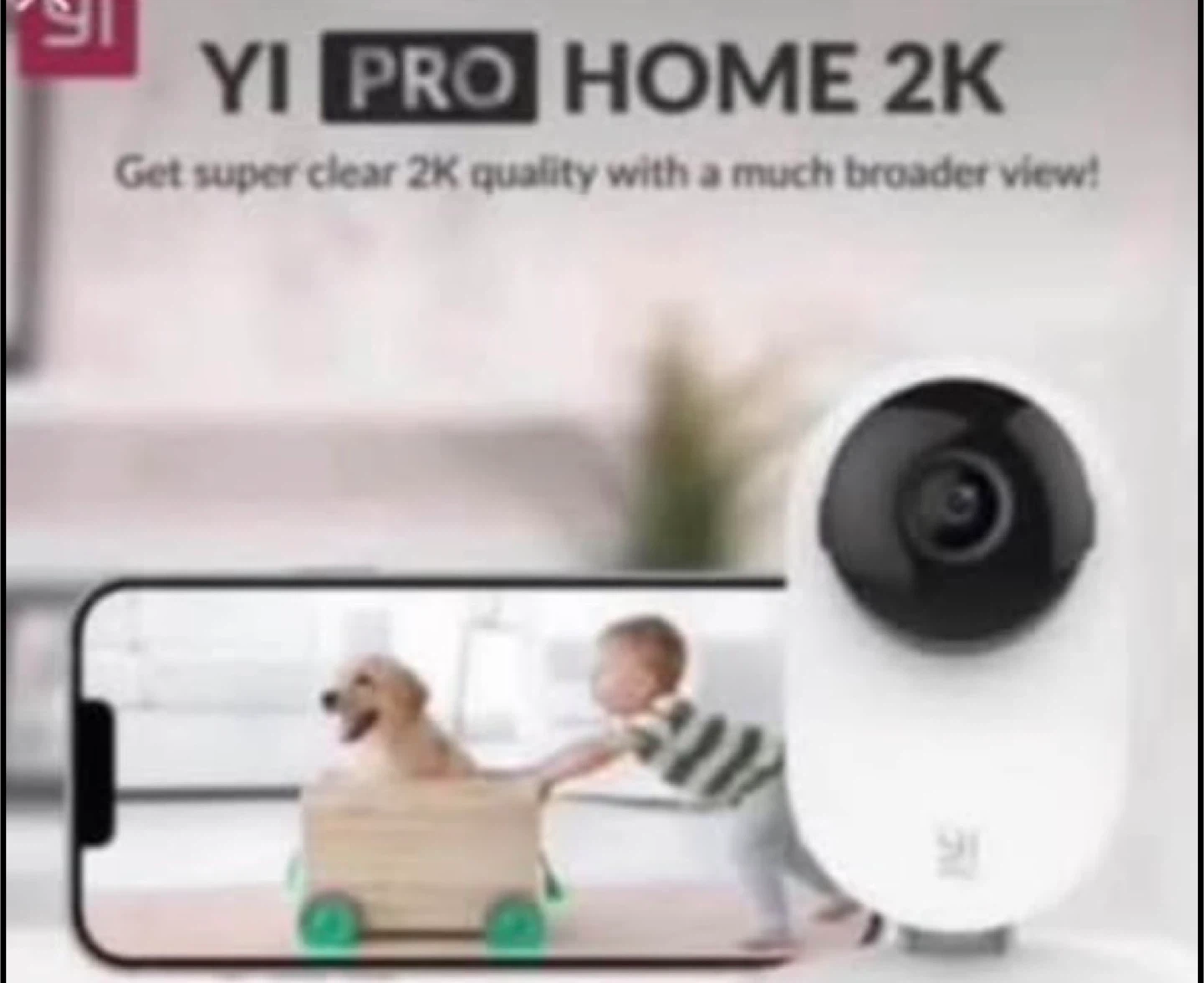 3 YI Home 2K Pro Security Camera