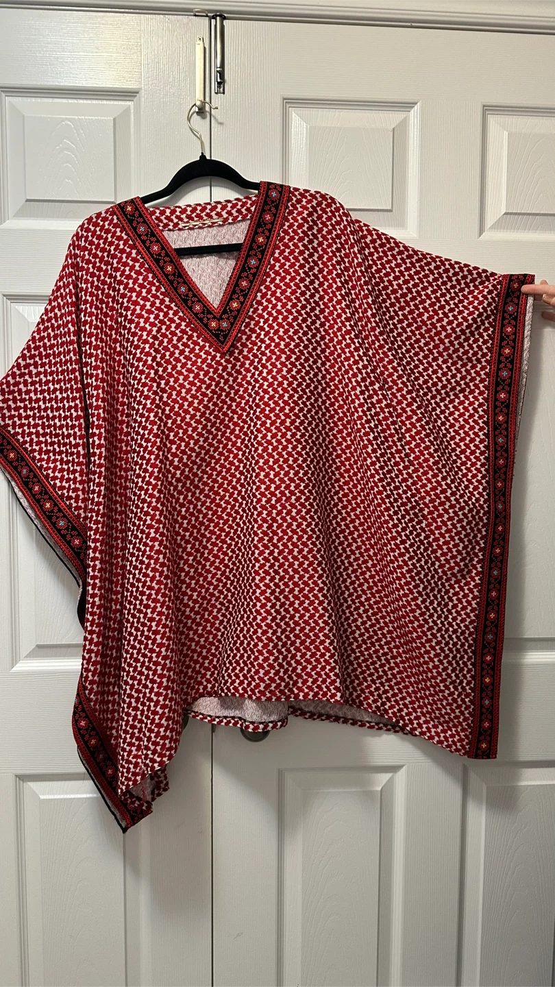 New kofeyeh poncho