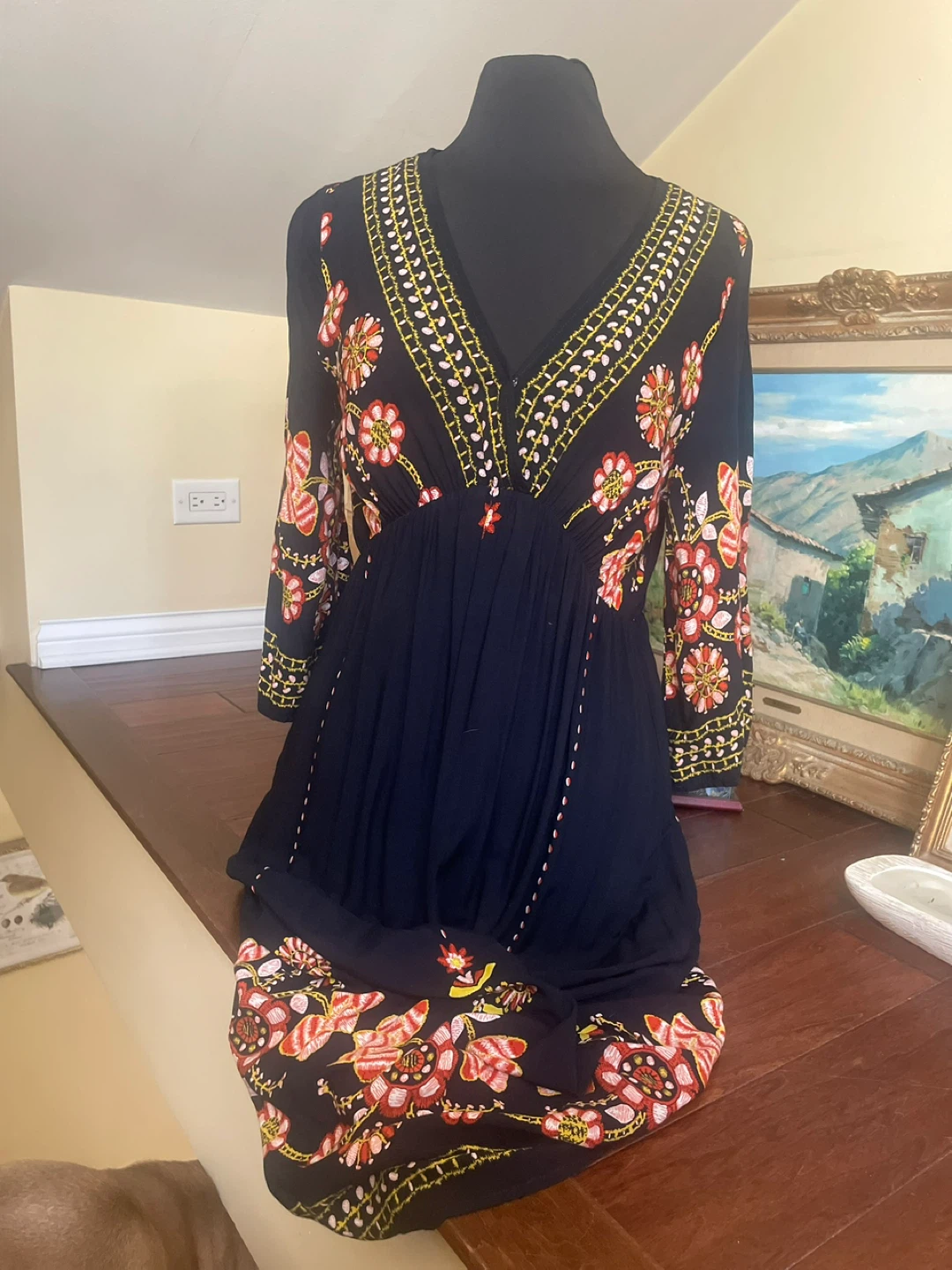 Boho Black Maxi Dress - photo 2