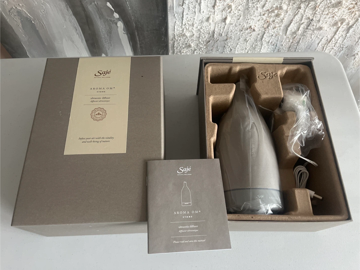 Saje Aroma Om Stone Ultrasonic Diffuser - photo 2