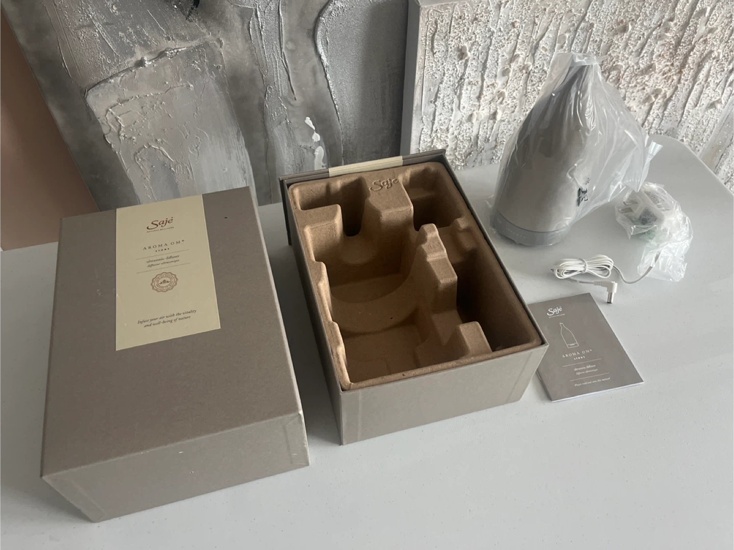 Saje Aroma Om Stone Ultrasonic Diffuser - photo 3