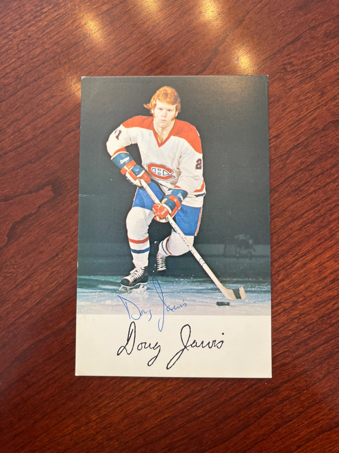 Doug Jarvis autographed photo