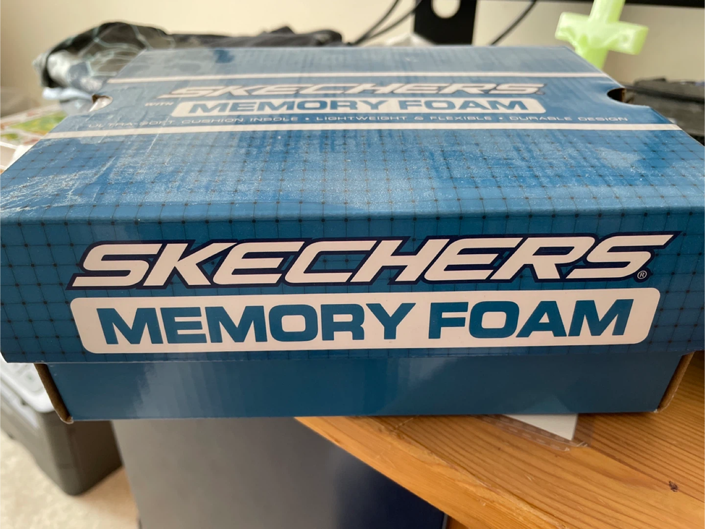 New in the box Skechers Memory Foam Kids Wide Fit Black Sneakers