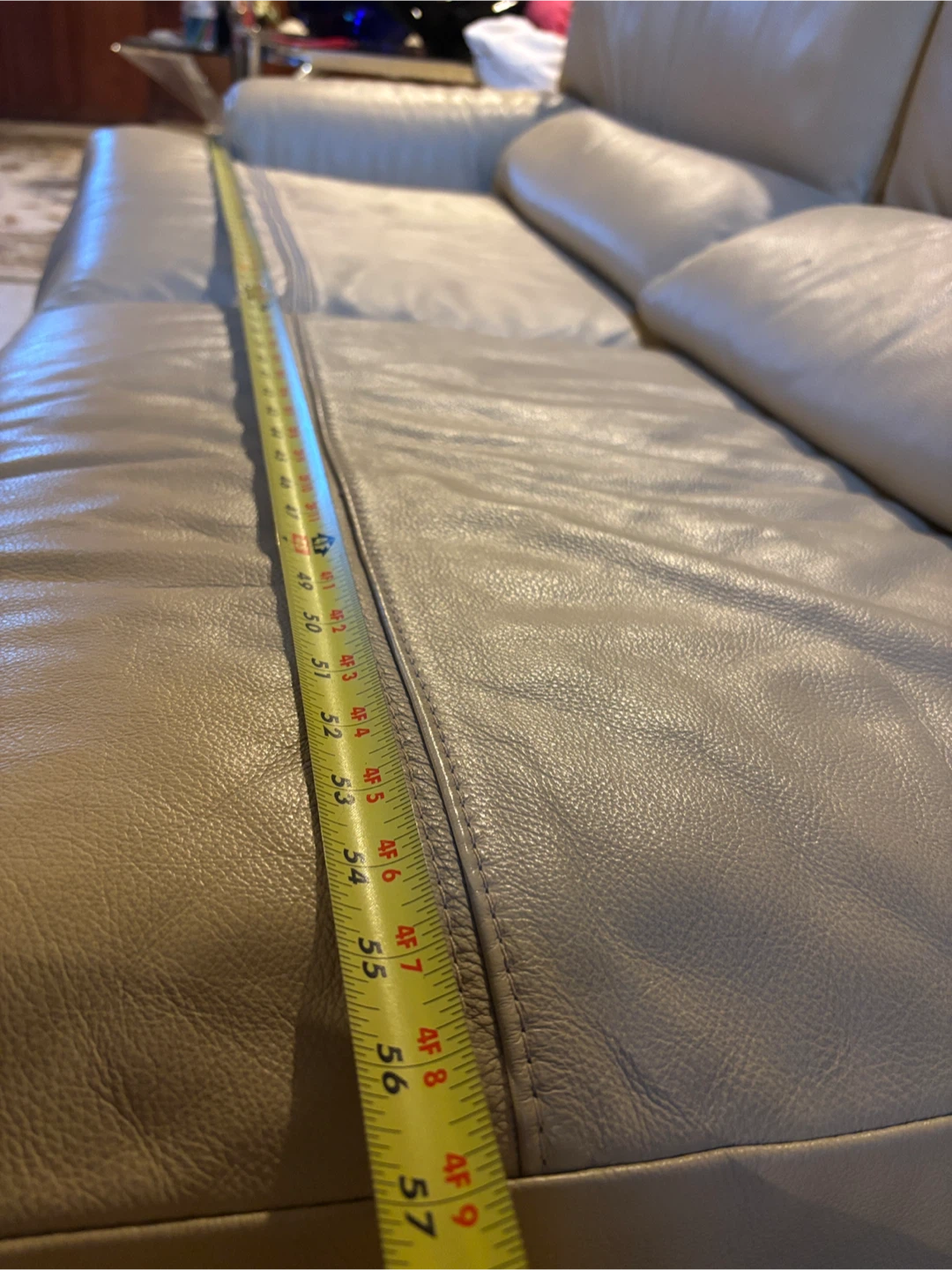 Postmodern 6-Piece Leather Sectional Couch - Pristine Condition - photo 3