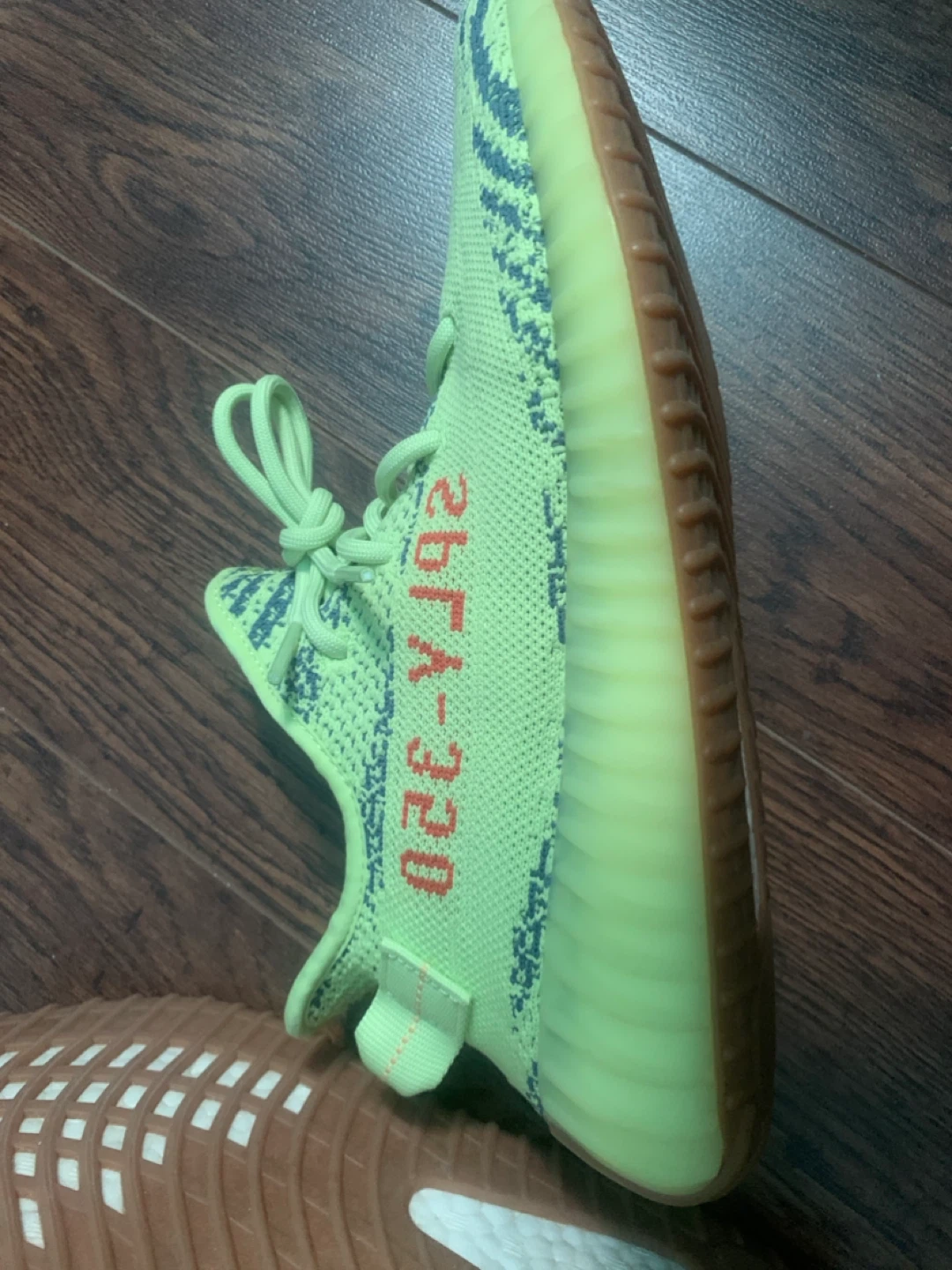 Adidas Yeezy Boost 350 V2 "Semi Frozen Yellow" Sneakers - photo 5
