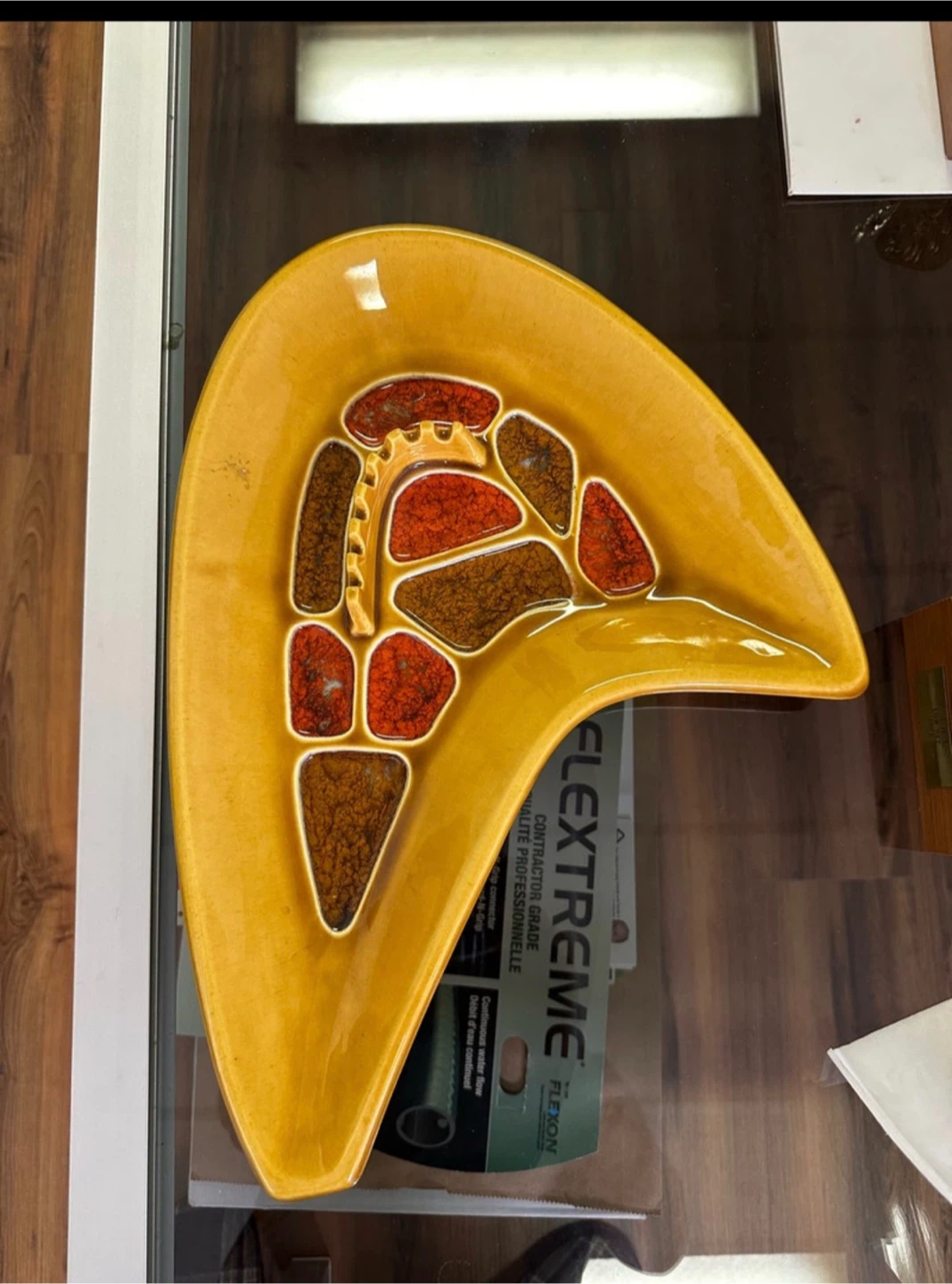 Vintage Ashtray Stands and Ceramic Ashtray Set - photo 3