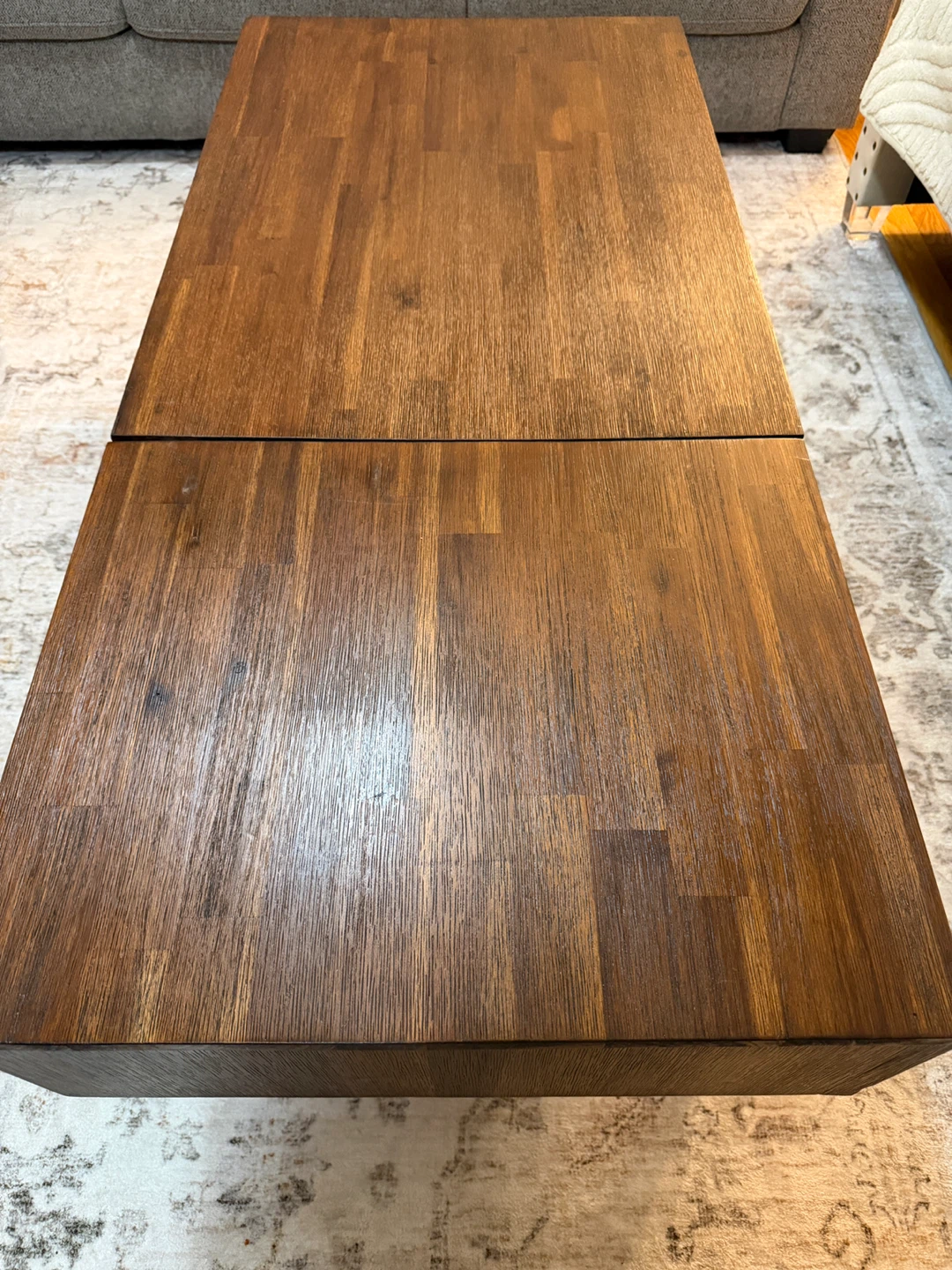 Lift Top solid wood Coffee Table with Storage - photo 3