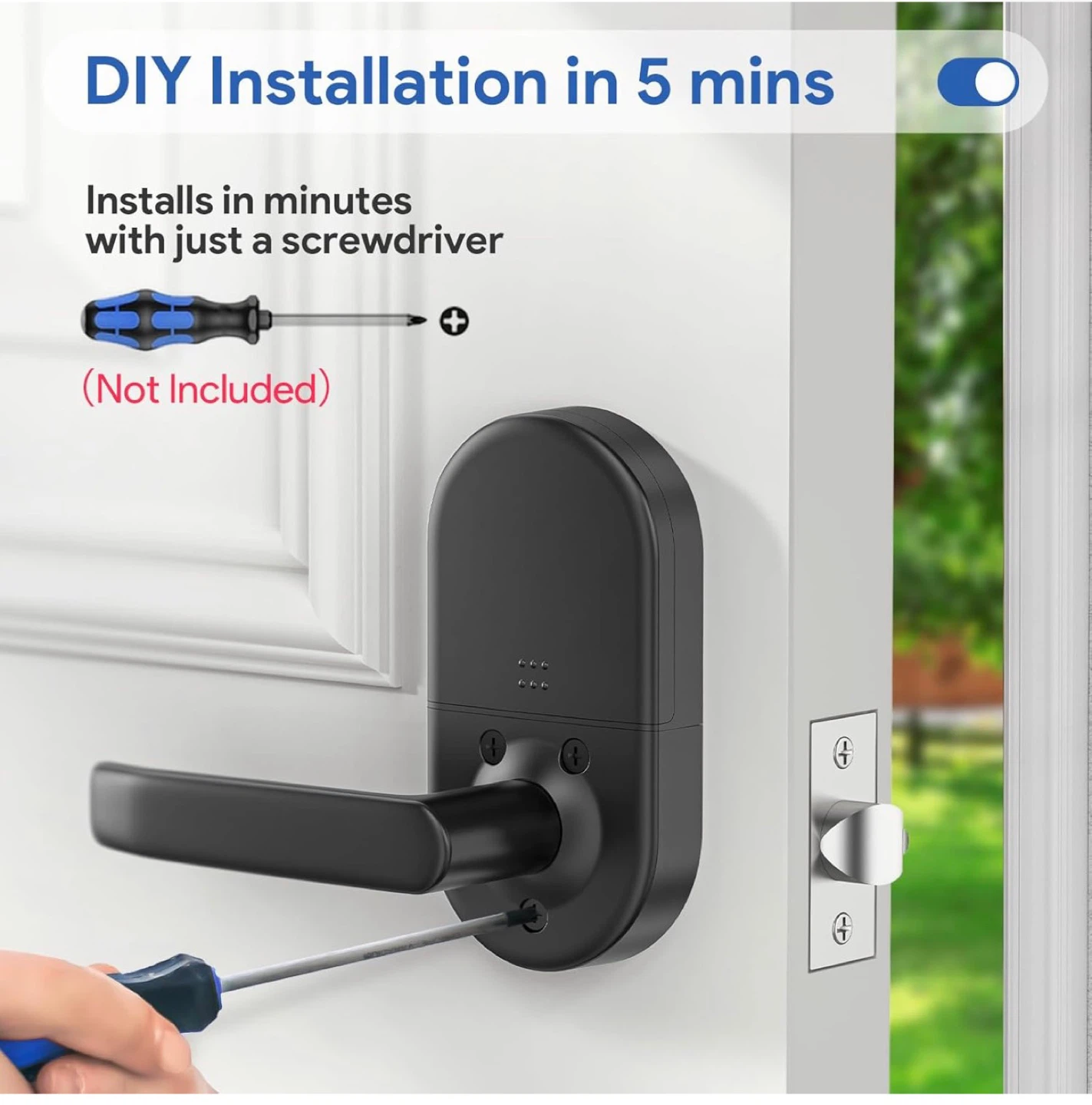 NICE DIGI Smart Keypad Door Lock with Handle - photo 3