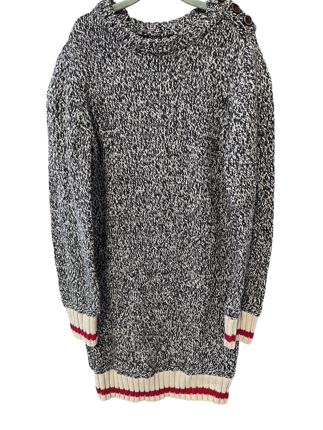 Roots Cabin Knit Sweater Dress – (Size S/P | 5–6 Years)