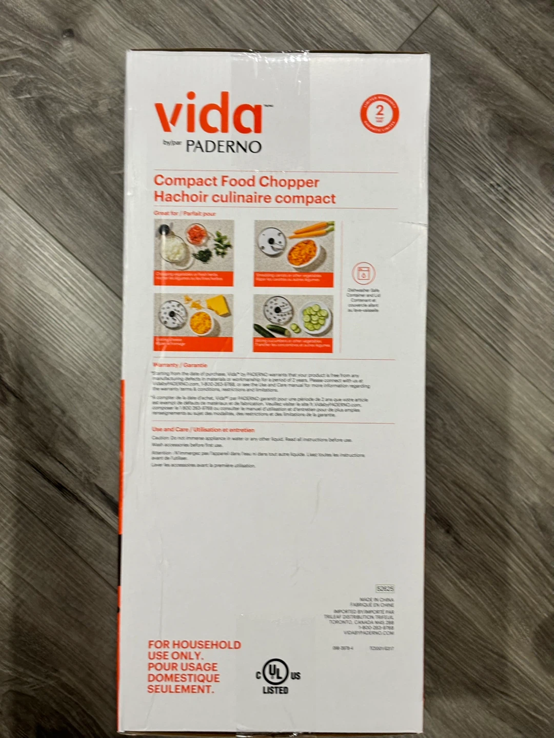 NEW: Vida by Paderno Compact Food Chopper - photo 3