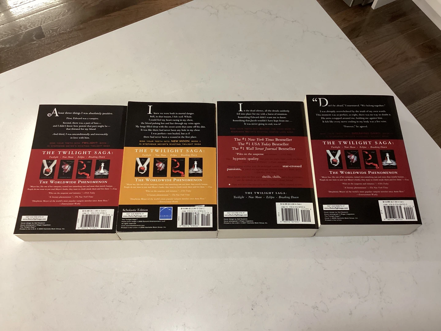 The Twilight Saga Books 1-4 by Stephenie Meyer - photo 2