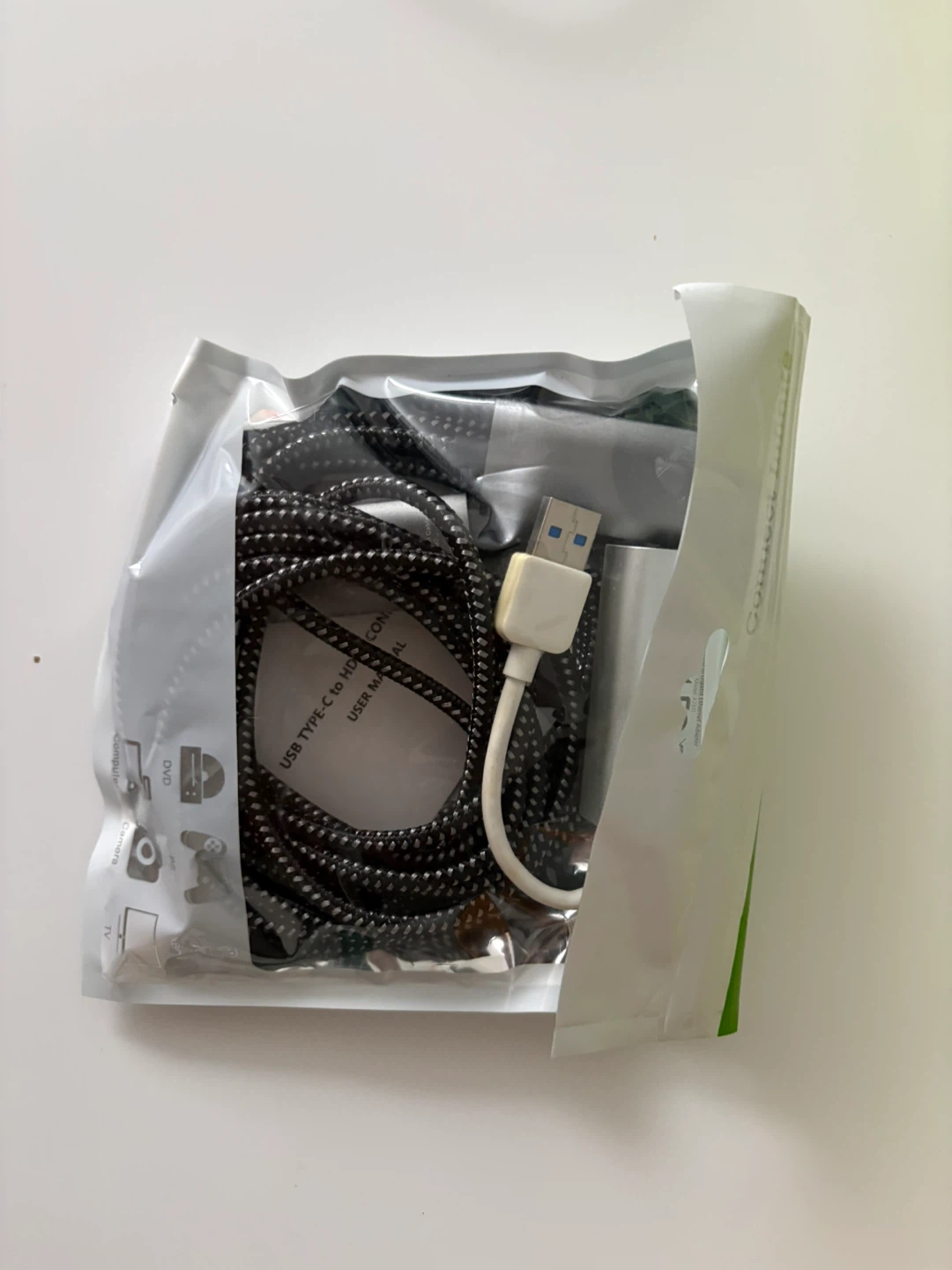 Assorted Computer Cables and Adapters + 2 new cord protector - photo 4