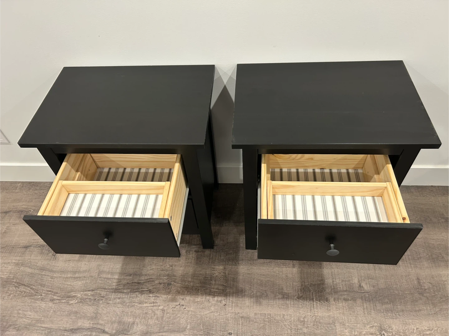 pair of IKEA HEMENS nightstands - photo 2