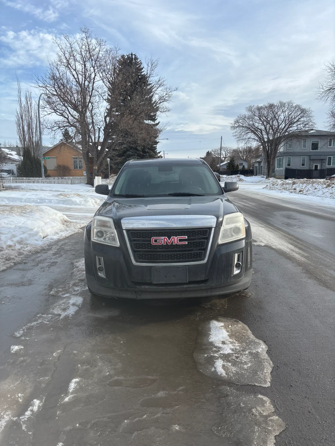 Black GMC Terrain SLE SUV