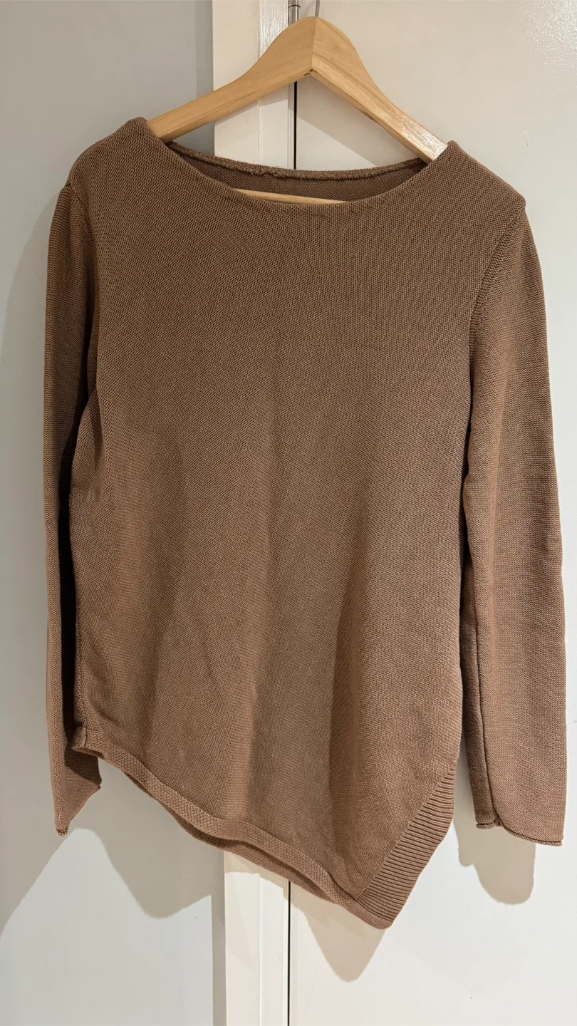 Brown Knit Sweater