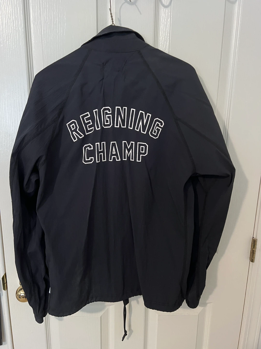Reigning Champ Black Coach Jacket
