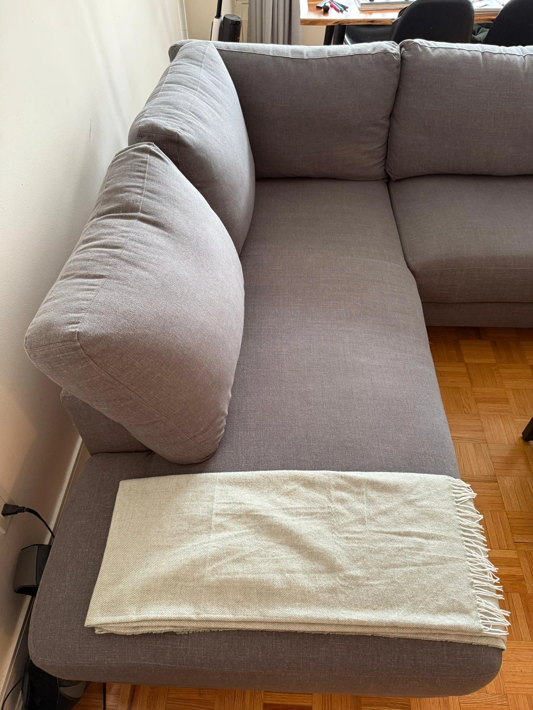 Grey Sectional Sofa - photo 3