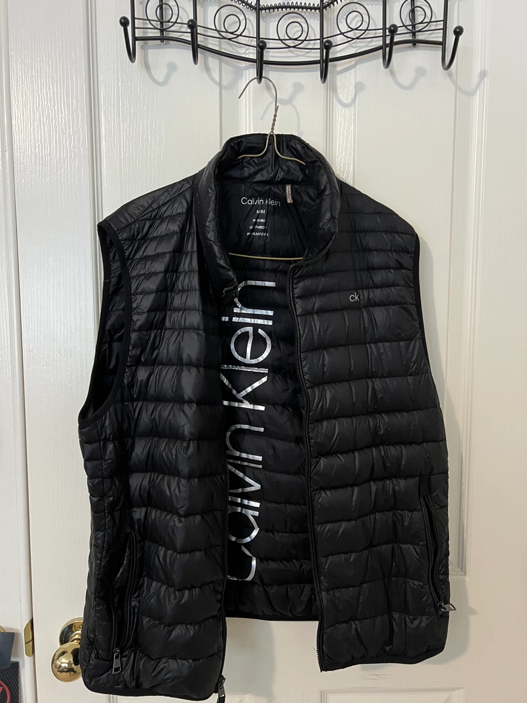 Calvin Klein Black Puffer Vest