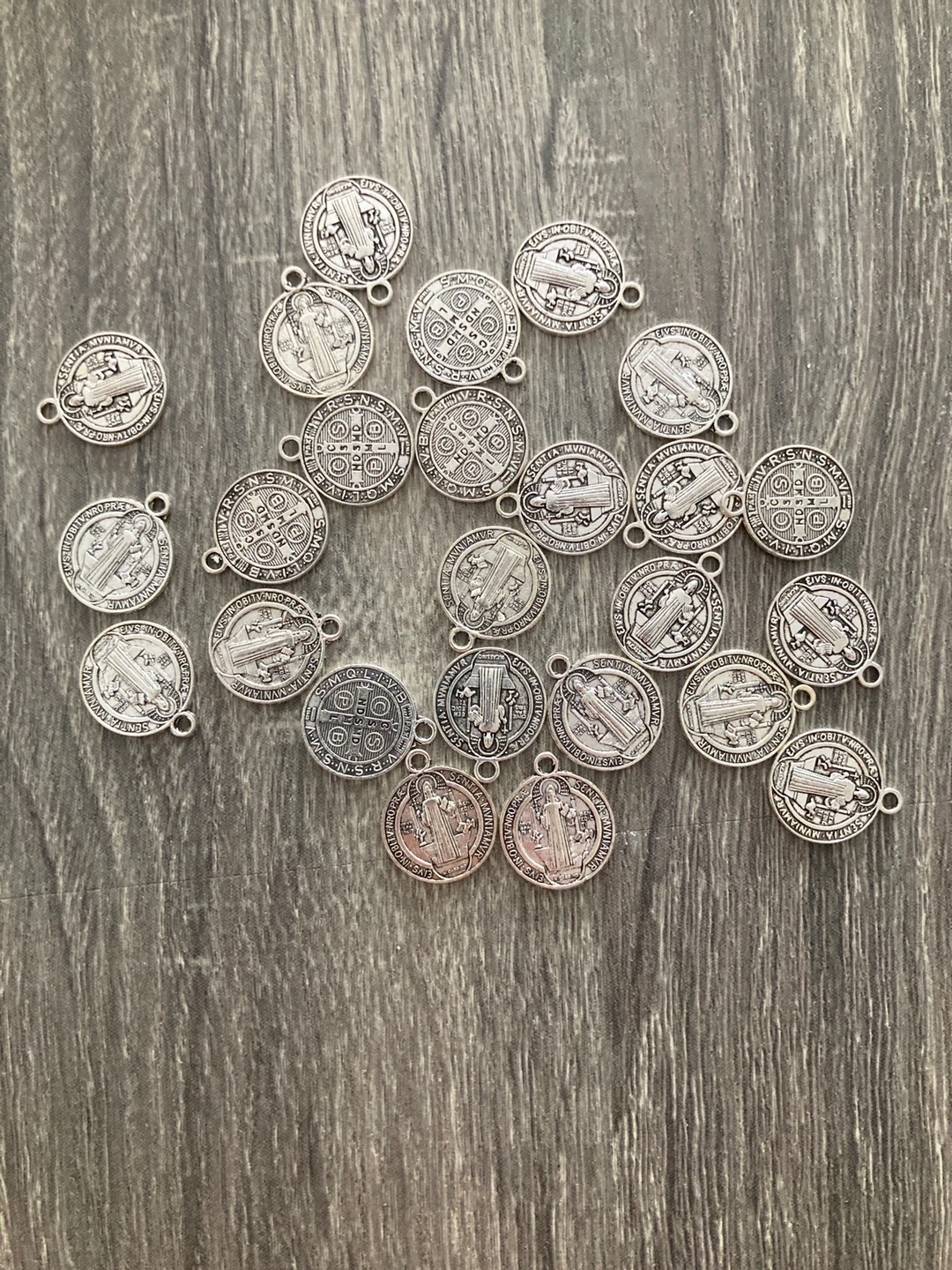 Saint Benedict Medal Charms Lot