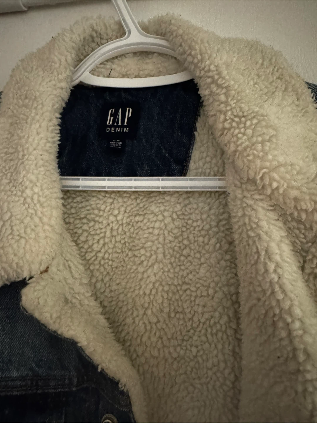 GAP Denim Sherpa Lined Trucker Jacket - photo 2