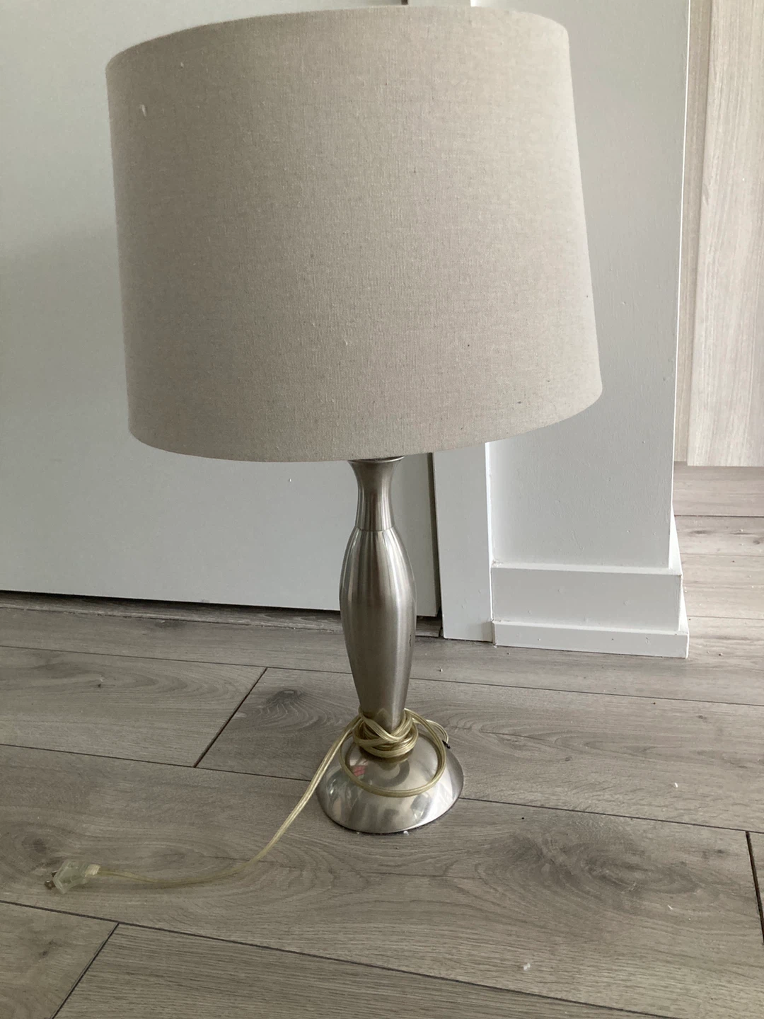 Table Lamp with Linen Shade