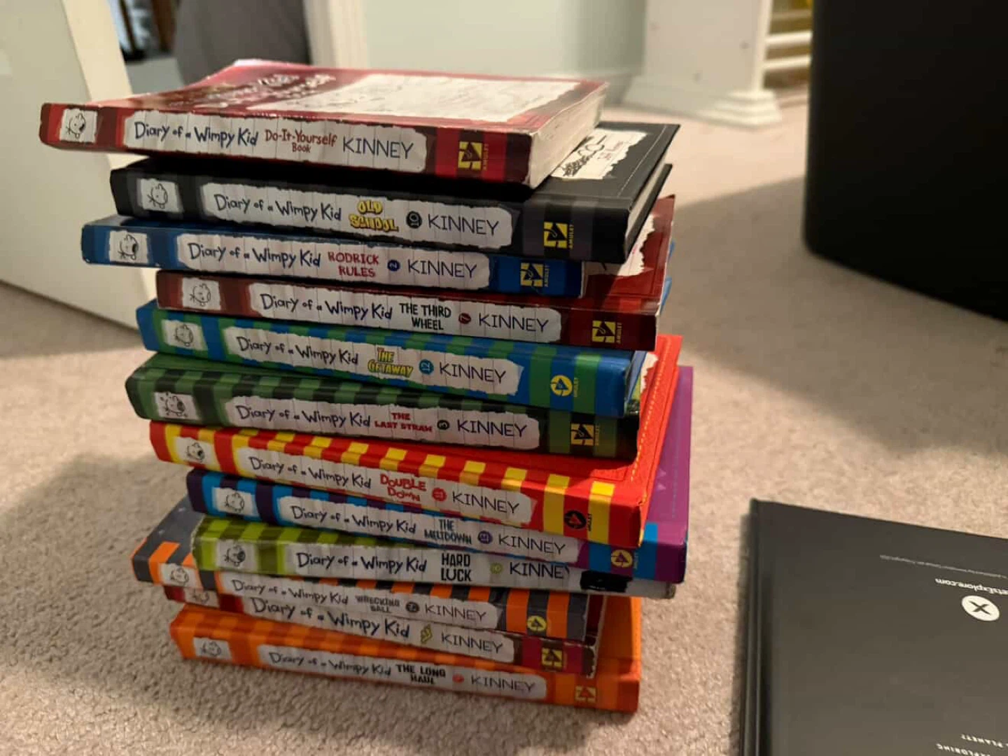 Mixed Kids Books Bundle: Harry Potter, Dog Man, etc