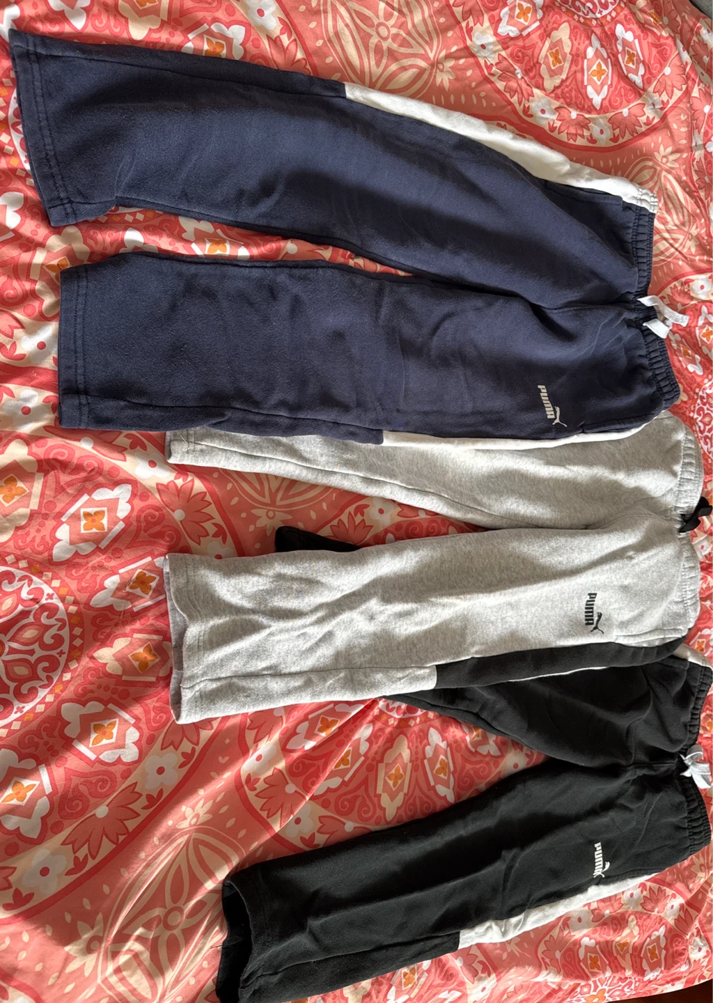 Puma Track Pants - 3 Pairs